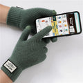 Men's Knitted Touchscreen Warm Winter Gloves