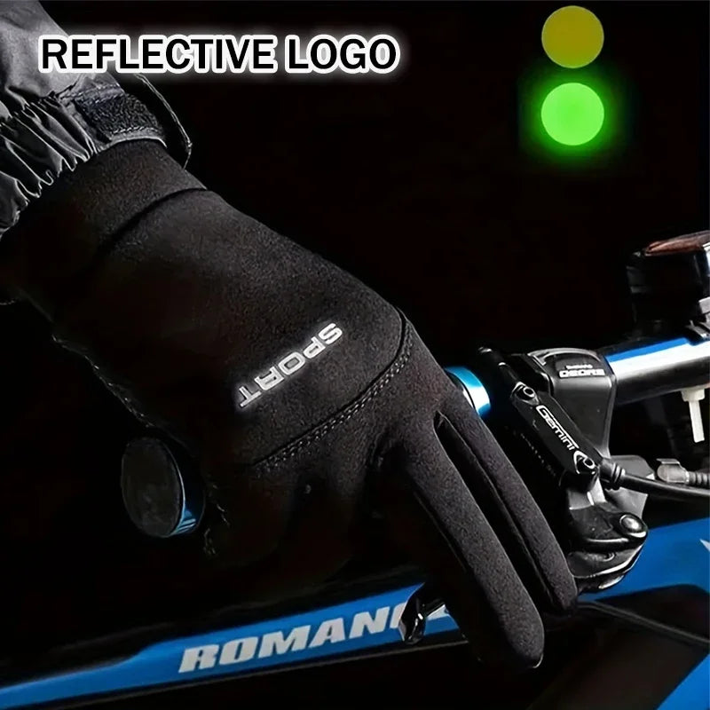 Unisex Winter Warm Touch Screen Windproof Sports Gloves
