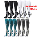 Unisex Compression Sports Knee High Stockings