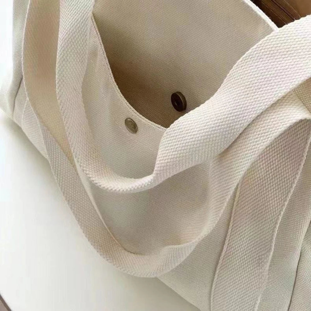 Women's Large Capacity Canvas Shoulder Tote Bag