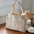 Women's Large Capacity Canvas Shoulder Tote Bag