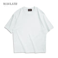 Unisex Solid Loose Fit Casual Short Sleeve T-Shirt