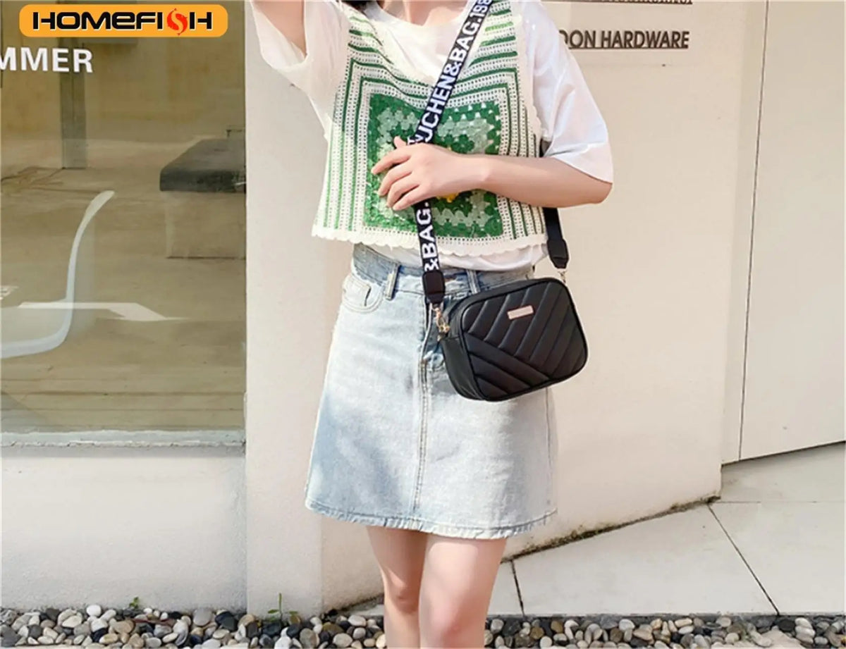 Women's Fashion PU Leather Crossbody Shoulder Bag
