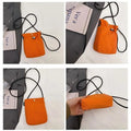 Women's Nylon Mini Phone Wallet Crossbody Shoulder Bag