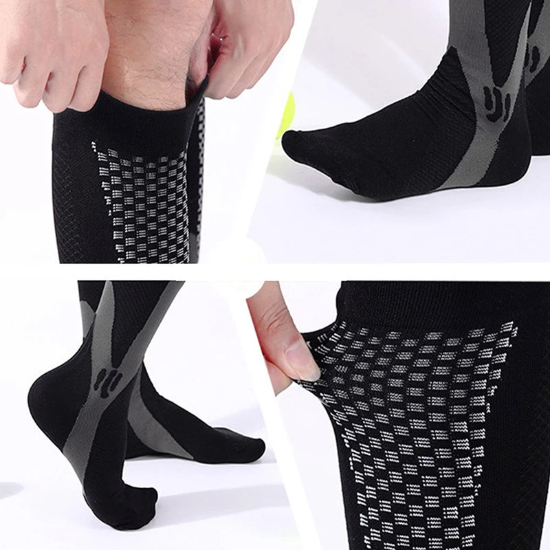 Unisex Compression Sports Knee High Stockings