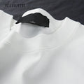 Unisex Solid Loose Fit Casual Short Sleeve T-Shirt