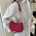 Women's Fashion Felt Underarm Shoulder Bag