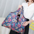 Women's Large Capacity Foldable Shoulder Grocery Tote Bag