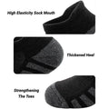 Unisex Cushioned Breathable Athletic Ankle Socks 3 Pairs