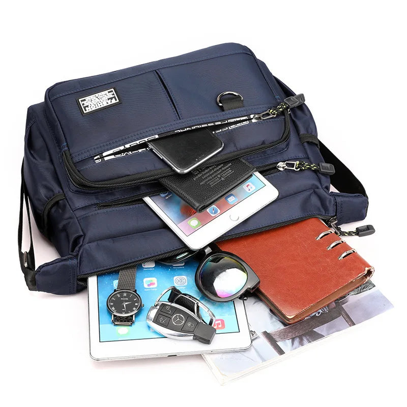 Men's Casual Oxford Cloth Crossbody Shoulder Bag