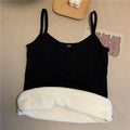 Women's Seamless Elastic Thermal Underwear Sleeveless Top