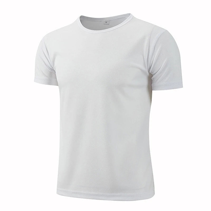 Unisex Quick Dry Breathable Short Sleeve Sport T-Shirt