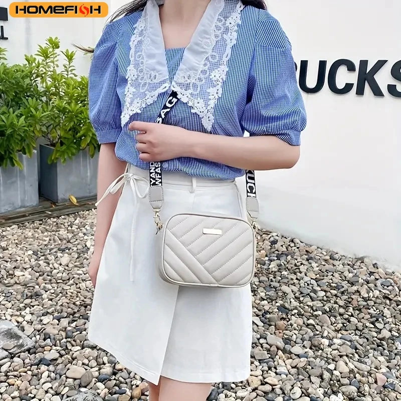 Women's Fashion PU Leather Crossbody Shoulder Bag
