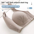 Women's Front Closure Seamless Push Up Bra