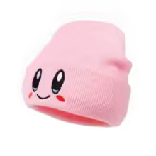 Unisex Winter Warm Knit Cartoon Embroidery Beanie
