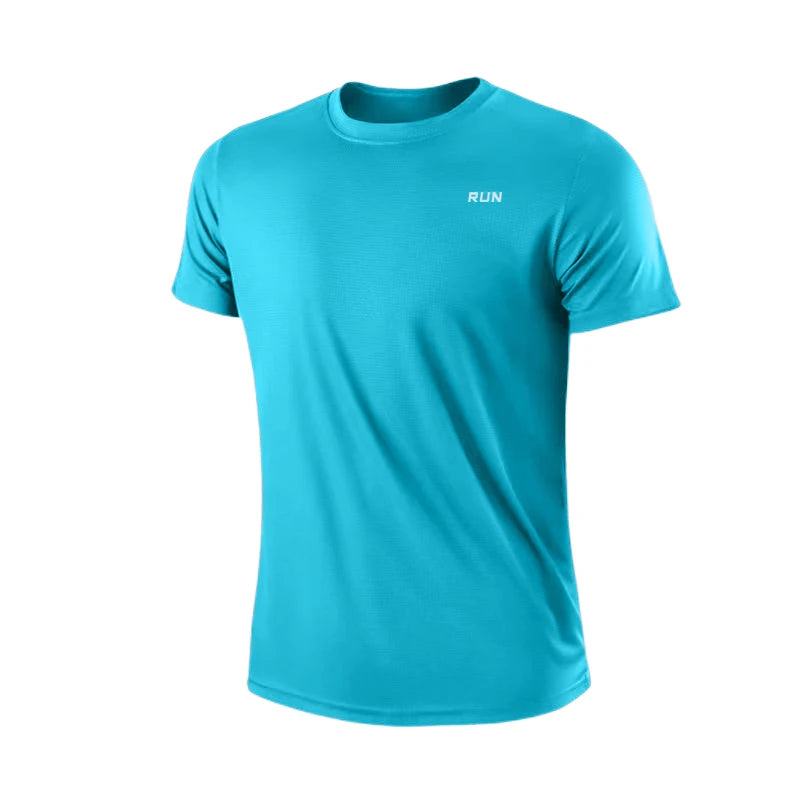 Men's Quick Dry Oversized Short Sleeve Gym T-Shirt