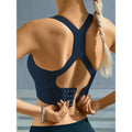 Women's Seamless Breathable Push Up Yoga Sports Bra