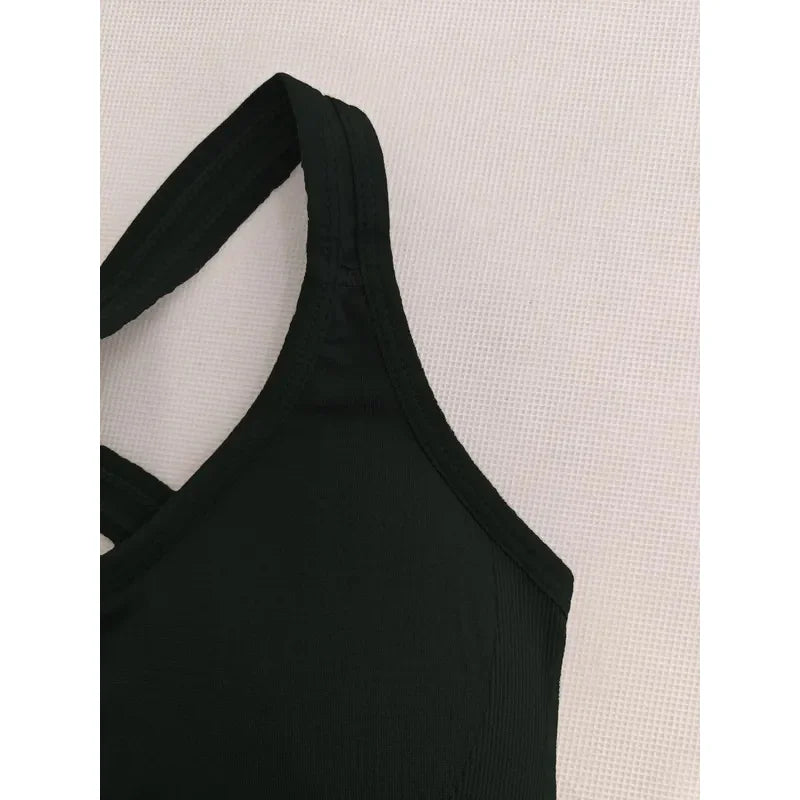 Women's Seamless Breathable Push Up Yoga Sports Bra