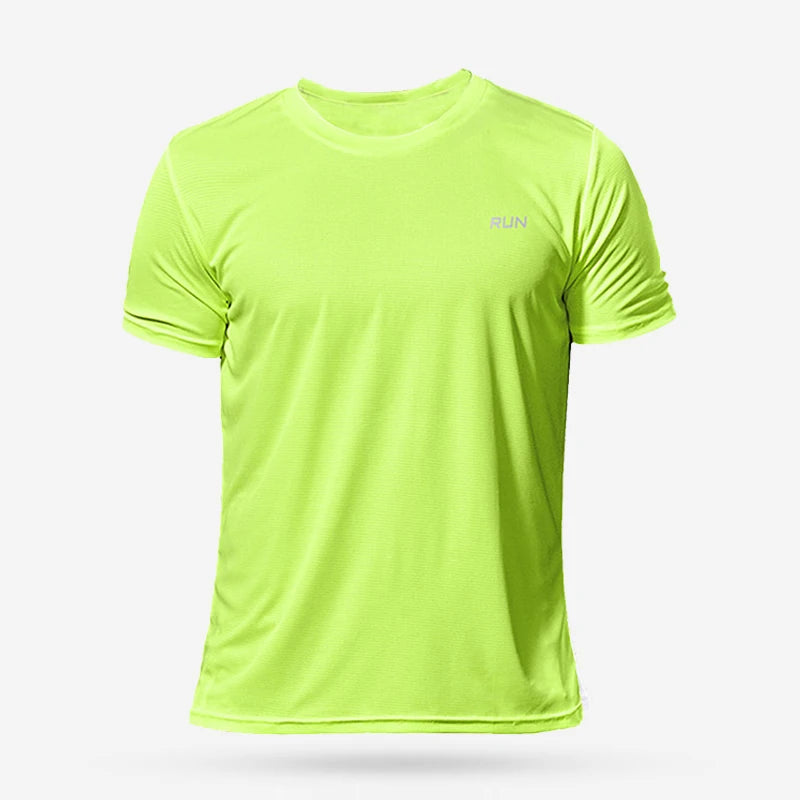 Men's Quick Dry Oversized Short Sleeve Gym T-Shirt