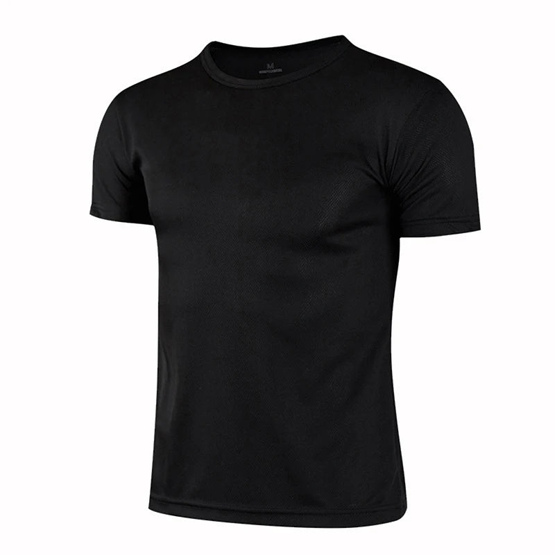 Unisex Quick Dry Breathable Short Sleeve Sport T-Shirt