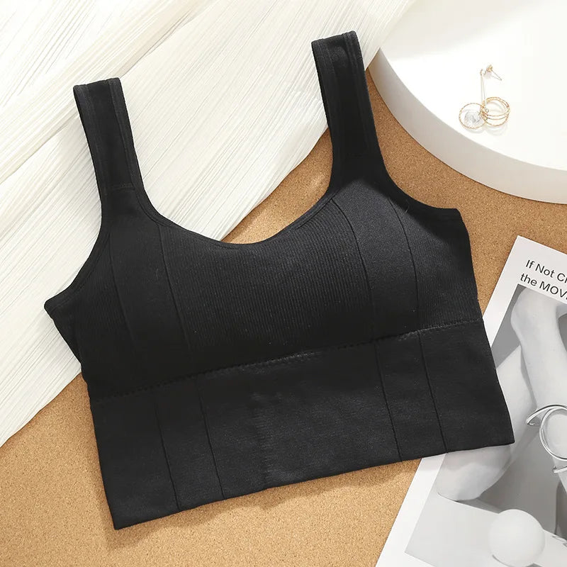 Women's Seamless Breathable Shockproof Push Up Sports Bra