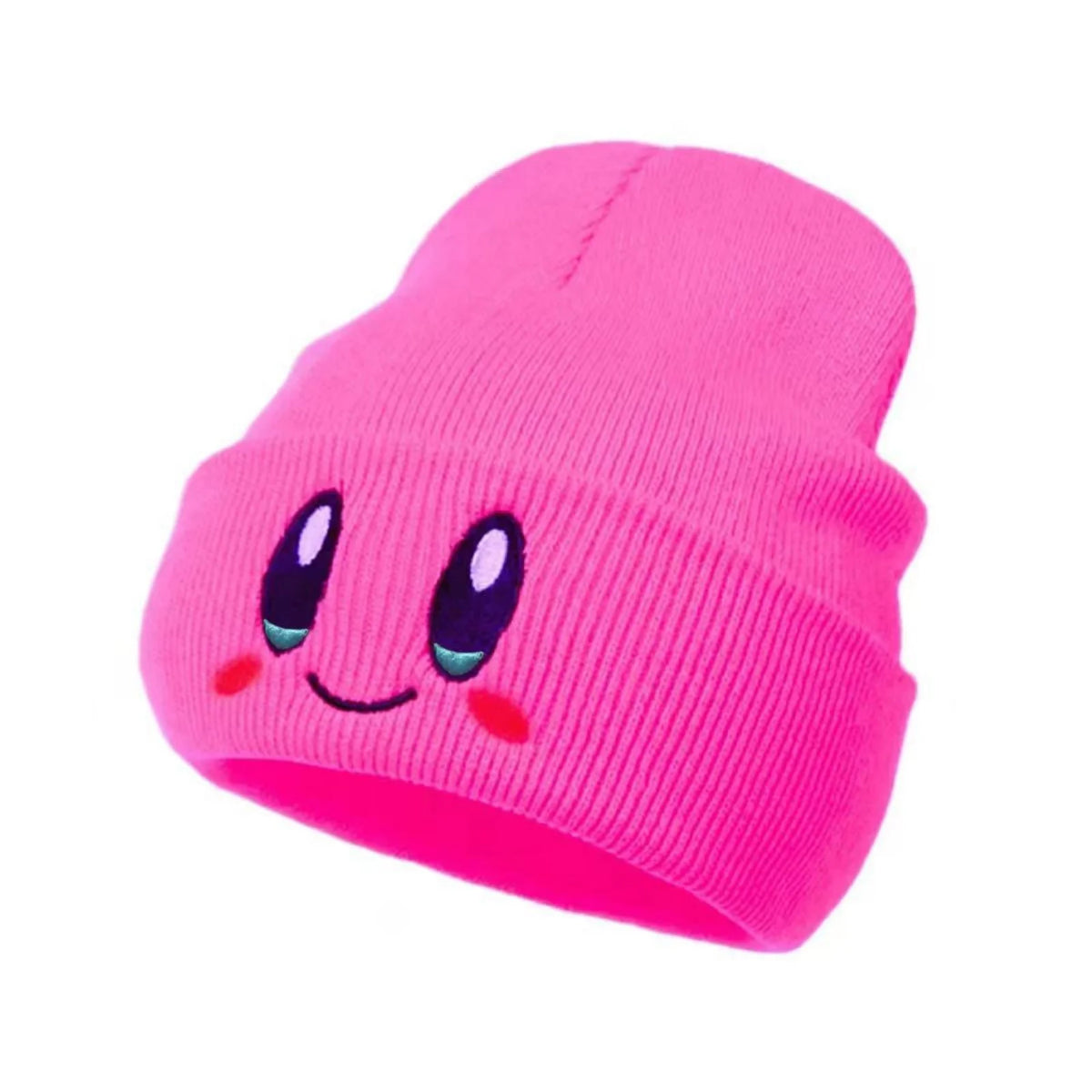 Unisex Winter Warm Knit Cartoon Embroidery Beanie