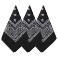 Unisex Paisley Square Headwear Bandana Scarf 54x54cm