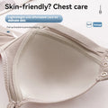 Women's Front Closure Seamless Push Up Bra