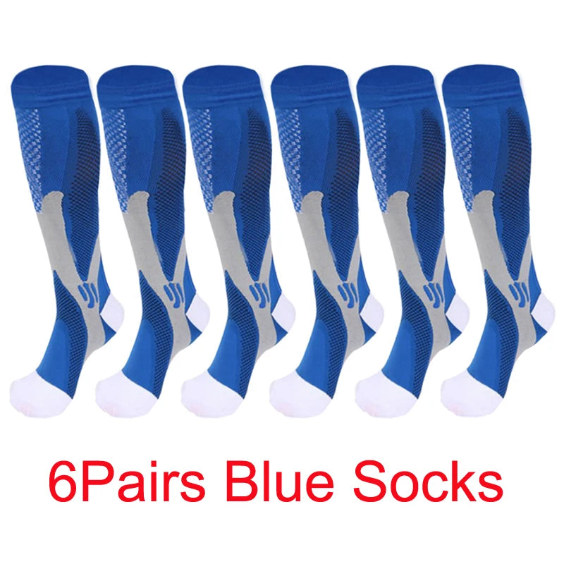 Unisex Compression Sports Knee High Stockings