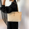 Women's Fashion Soft Leather Large Capacity Shoulder Tote Bag