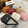 Women's Fashion PU Leather Crossbody Shoulder Bag