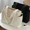 Women's Large Capacity Canvas Shoulder Tote Bag