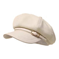 Women's Retro Warm Soft Fabric Painter Beret Cap