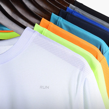 Men's Quick Dry Oversized Short Sleeve Gym T-Shirt