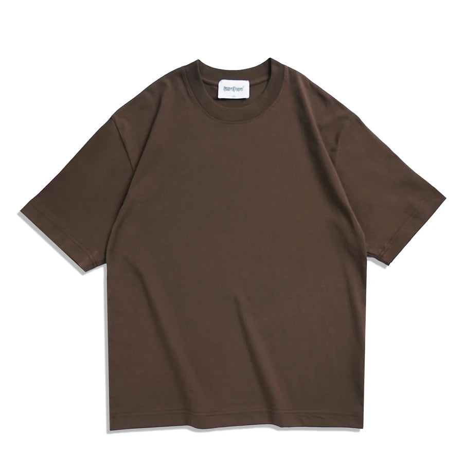 Unisex Solid Loose Fit Casual Short Sleeve T-Shirt