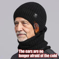 Unisex Thick Plush Warmth Knitted Winter Beanie Cap