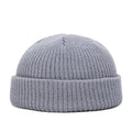 Unisex Solid Knitted Elastic Skull Beanie B0371