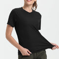Women's Solid Color Ultralight Quick Dry Sport T-Shirt