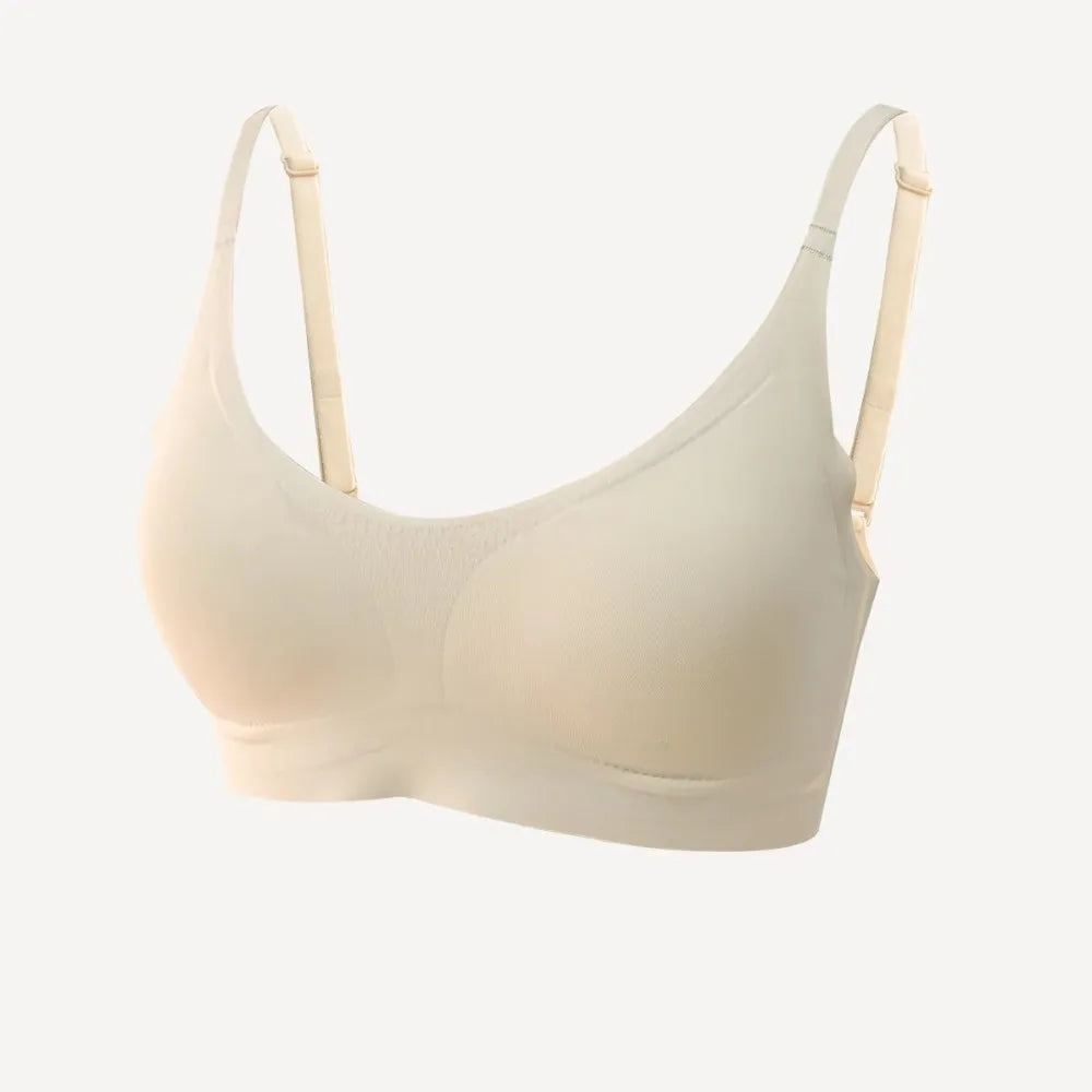 Women's Seamless Breathable Wireless Gathering Bra