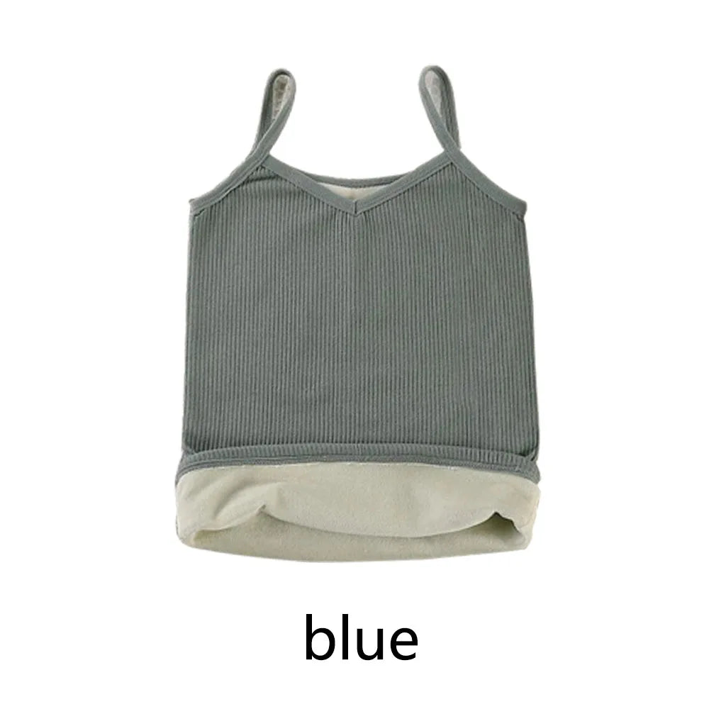 Women's Seamless Elastic Thermal Underwear Sleeveless Top