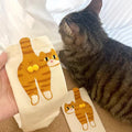 Women's Cartoon Cat Breathable Cotton Mid Socks