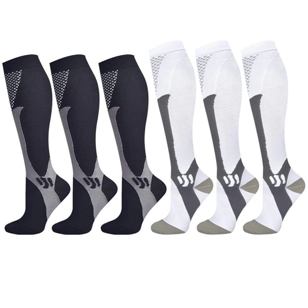 Unisex Compression Sports Knee High Stockings