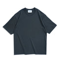 Unisex Solid Loose Fit Casual Short Sleeve T-Shirt