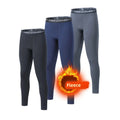Men's Warm Fleece Compression Thermal Pants