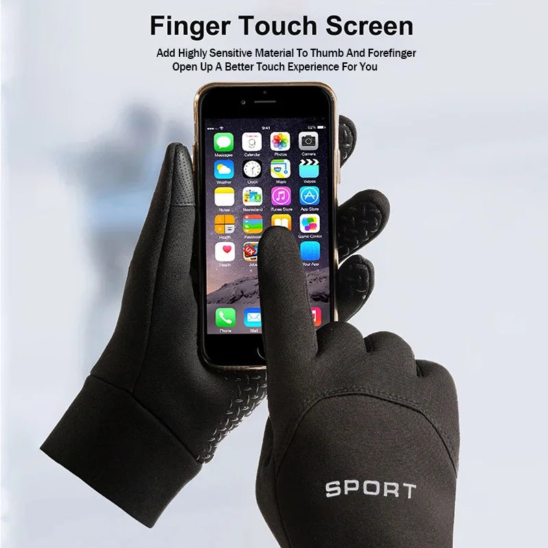 Unisex Winter Warm Touch Screen Windproof Sports Gloves