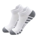 Unisex Cushioned Breathable Athletic Ankle Socks 3 Pairs