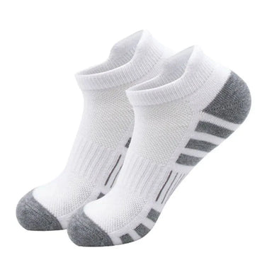 Unisex Cushioned Breathable Athletic Ankle Socks 3 Pairs