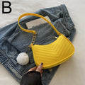 Women's Fashion Felt Underarm Shoulder Bag