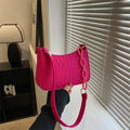 Women's Fashion Felt Underarm Shoulder Bag