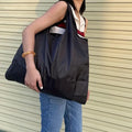 Women's Large Capacity Foldable Shoulder Grocery Tote Bag